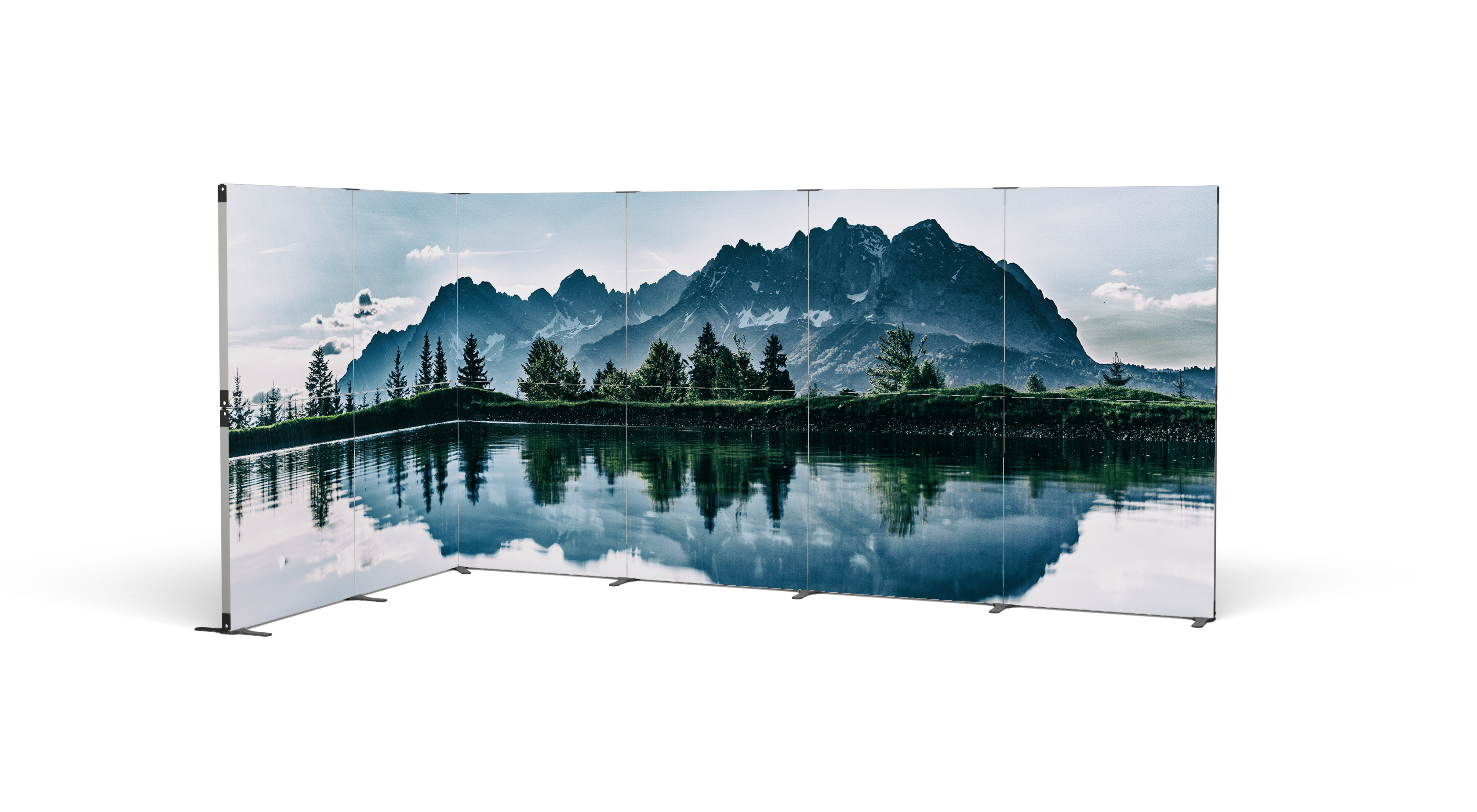 Bildvägg Flextile - 8 ramar