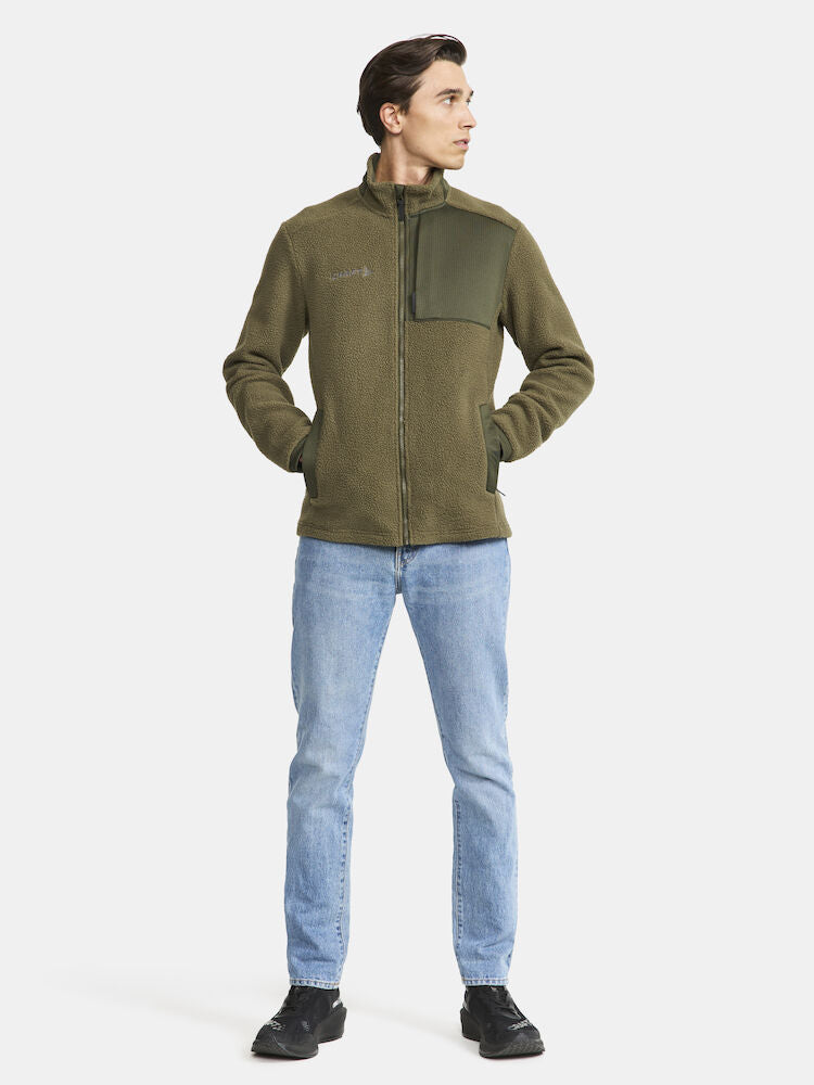 Craft - ADV Explore Pile Fleece Jacket M, Green