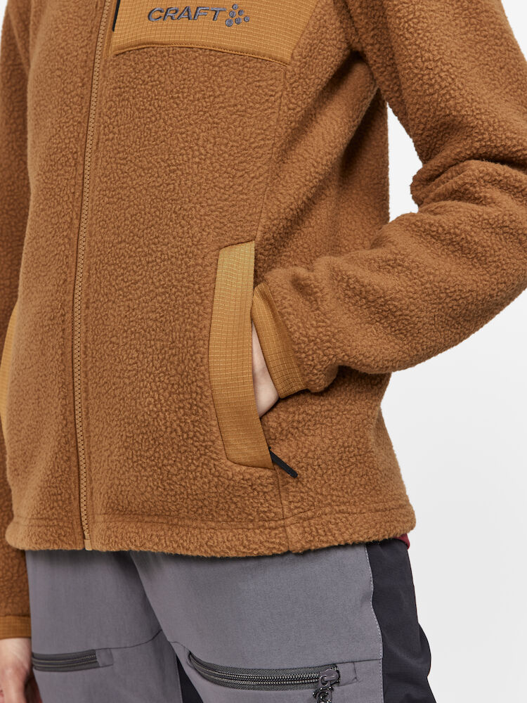 Craft - ADV Explore Pile Fleece Jacket Woman, Roots