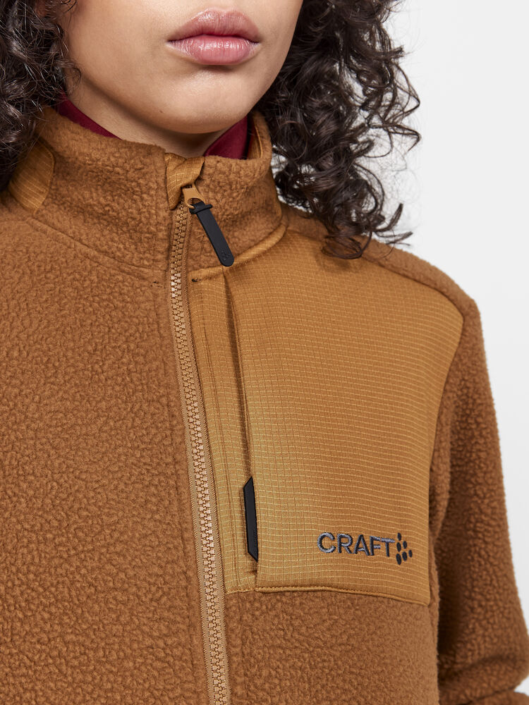 Craft - ADV Explore Pile Fleece Jacket Woman, Roots
