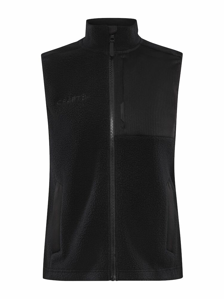 Craft - ADV Explore Pile Fleece Vest Woman, Black