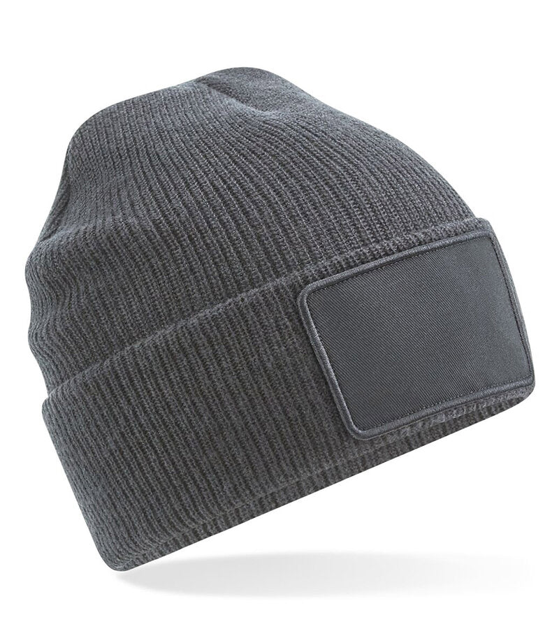 Removable Patch Thinsulate Beanie