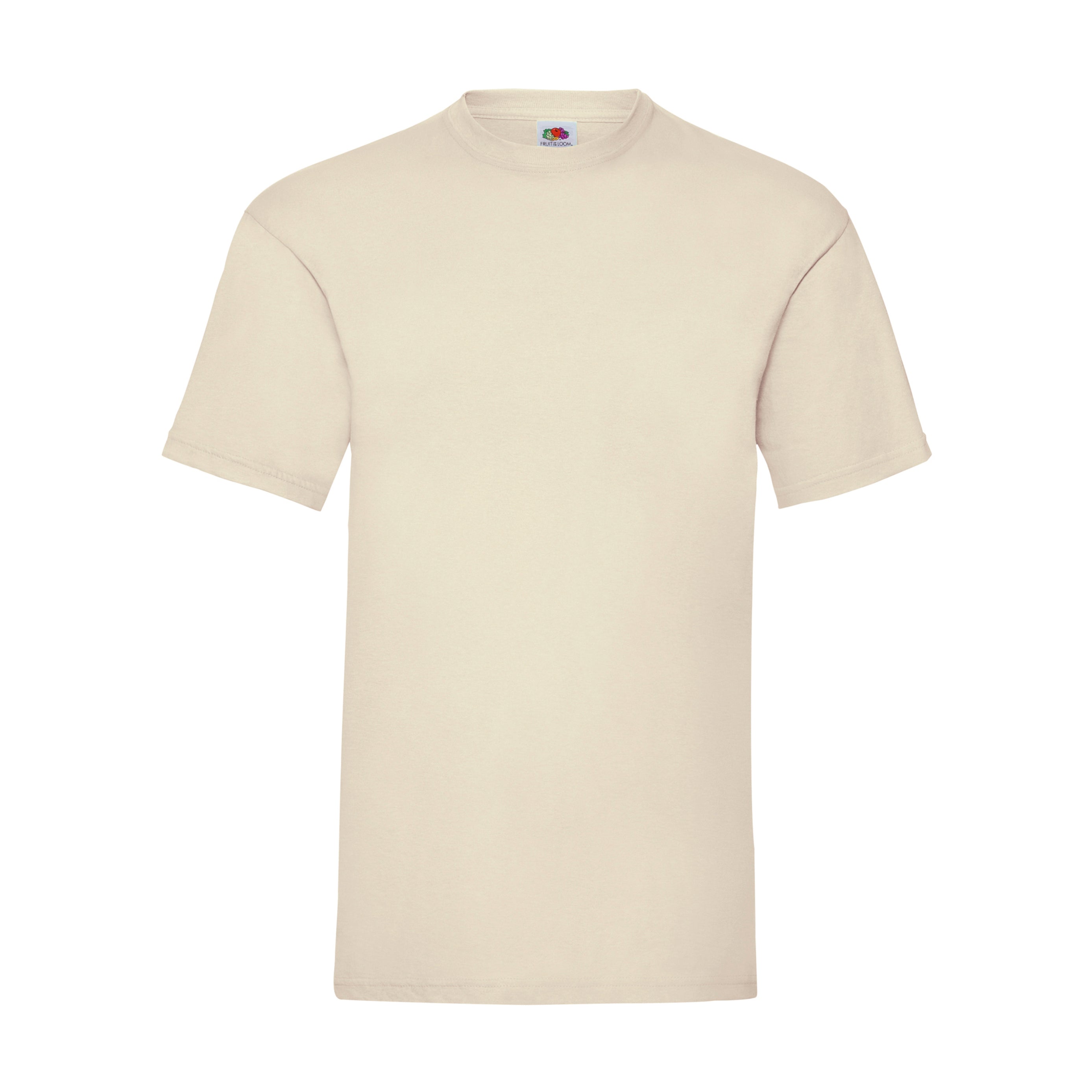 Valueweight Tee - Natural, Fruit Of The Loom