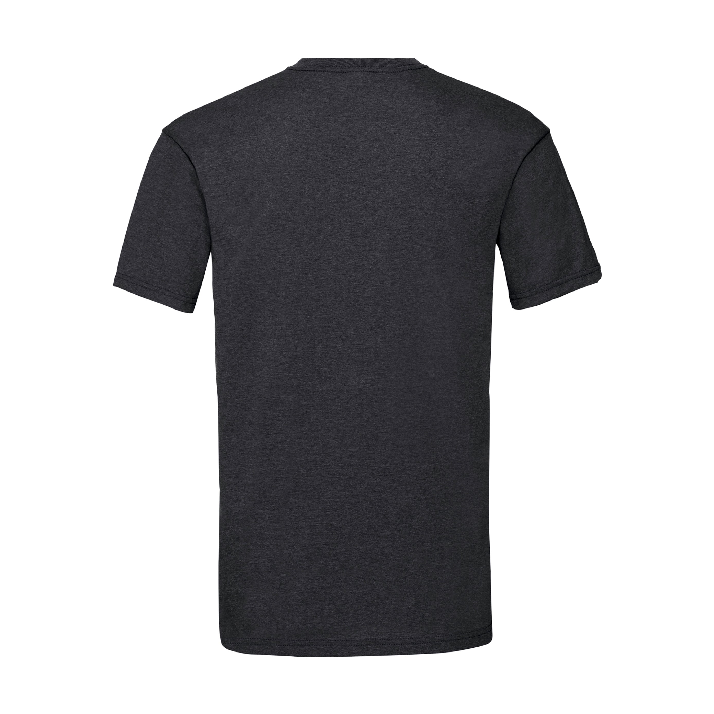 Valueweight Tee - Dark Heather Grey, Fruit Of The Loom