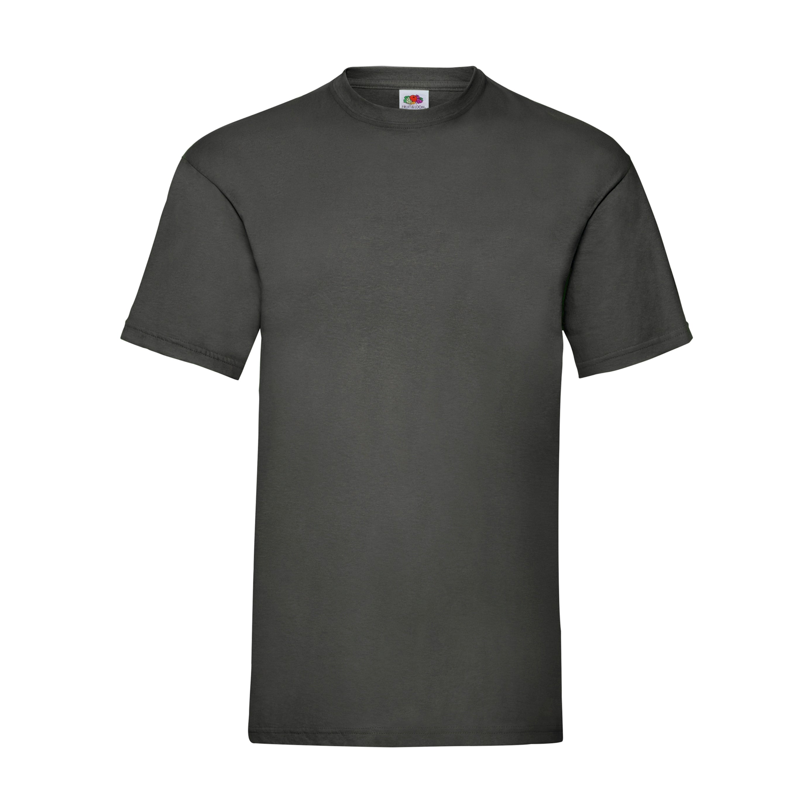 Valueweight Tee - Light Graphite, Fruit Of The Loom