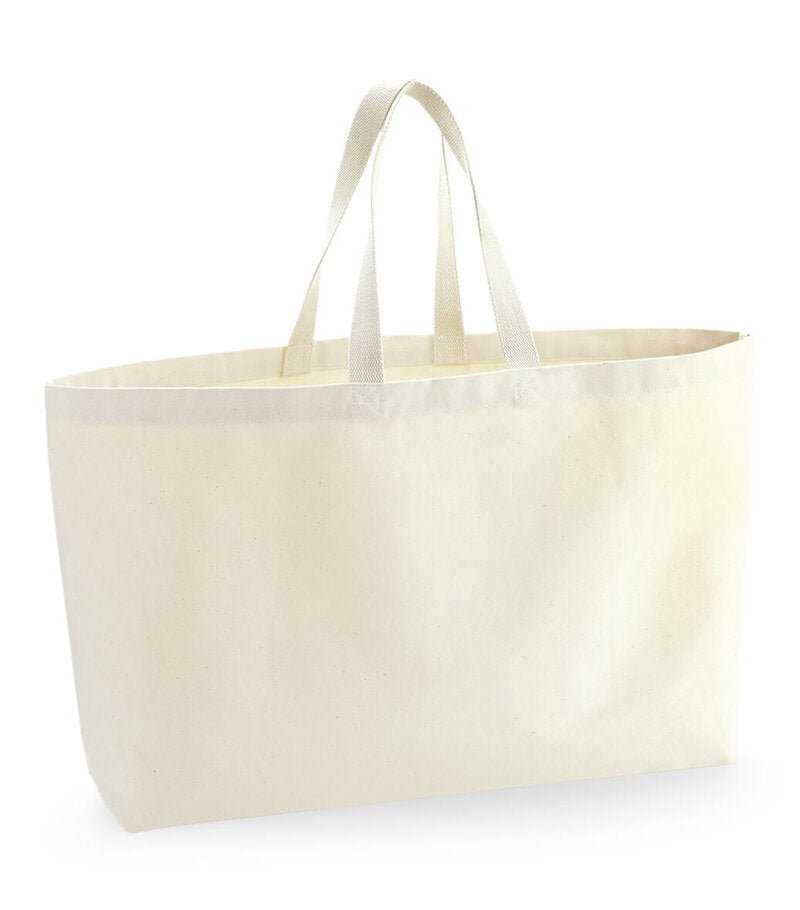 Tygkasse - Oversized Canvas Tote Bag
