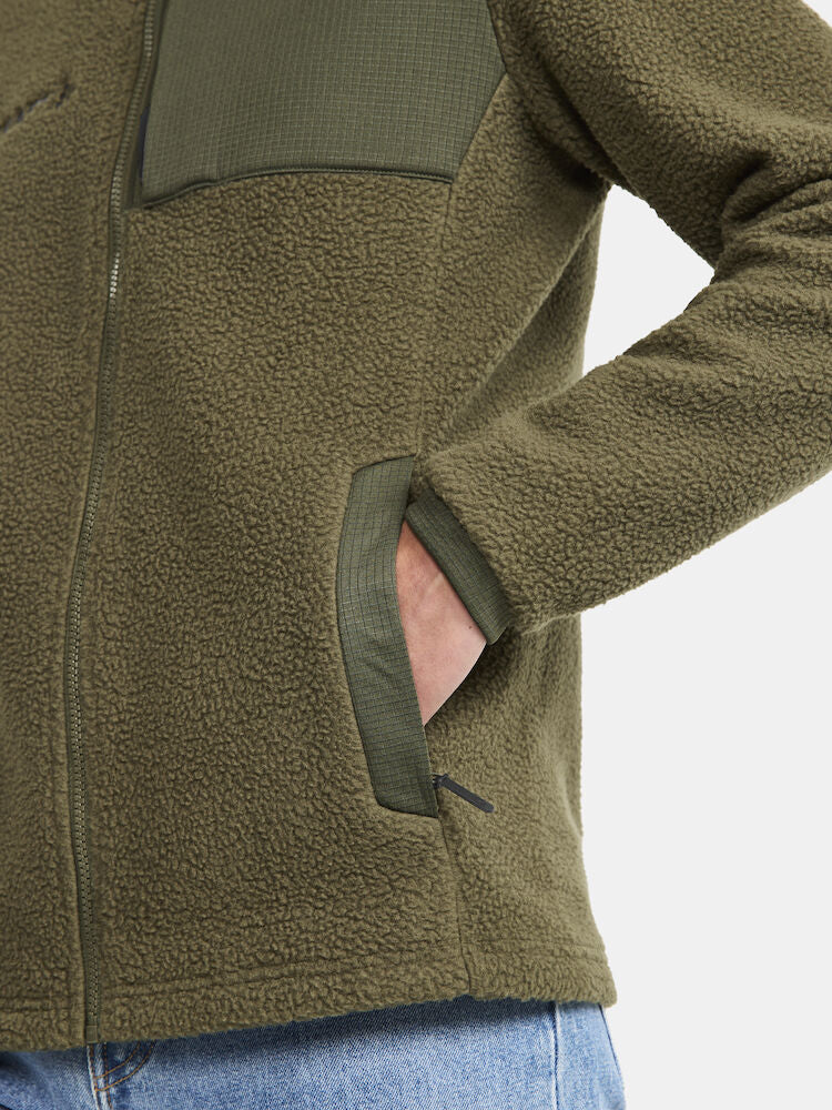 Craft - ADV Explore Pile Fleece Jacket M, Green