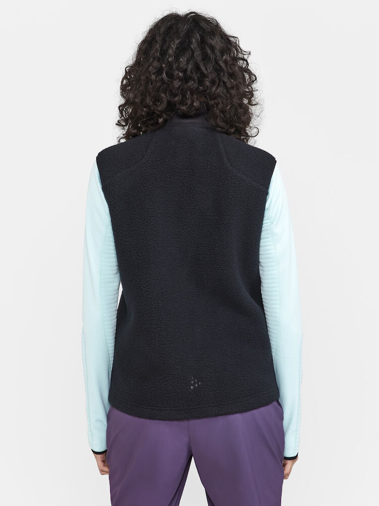 Craft - ADV Explore Pile Fleece Vest Woman, Black