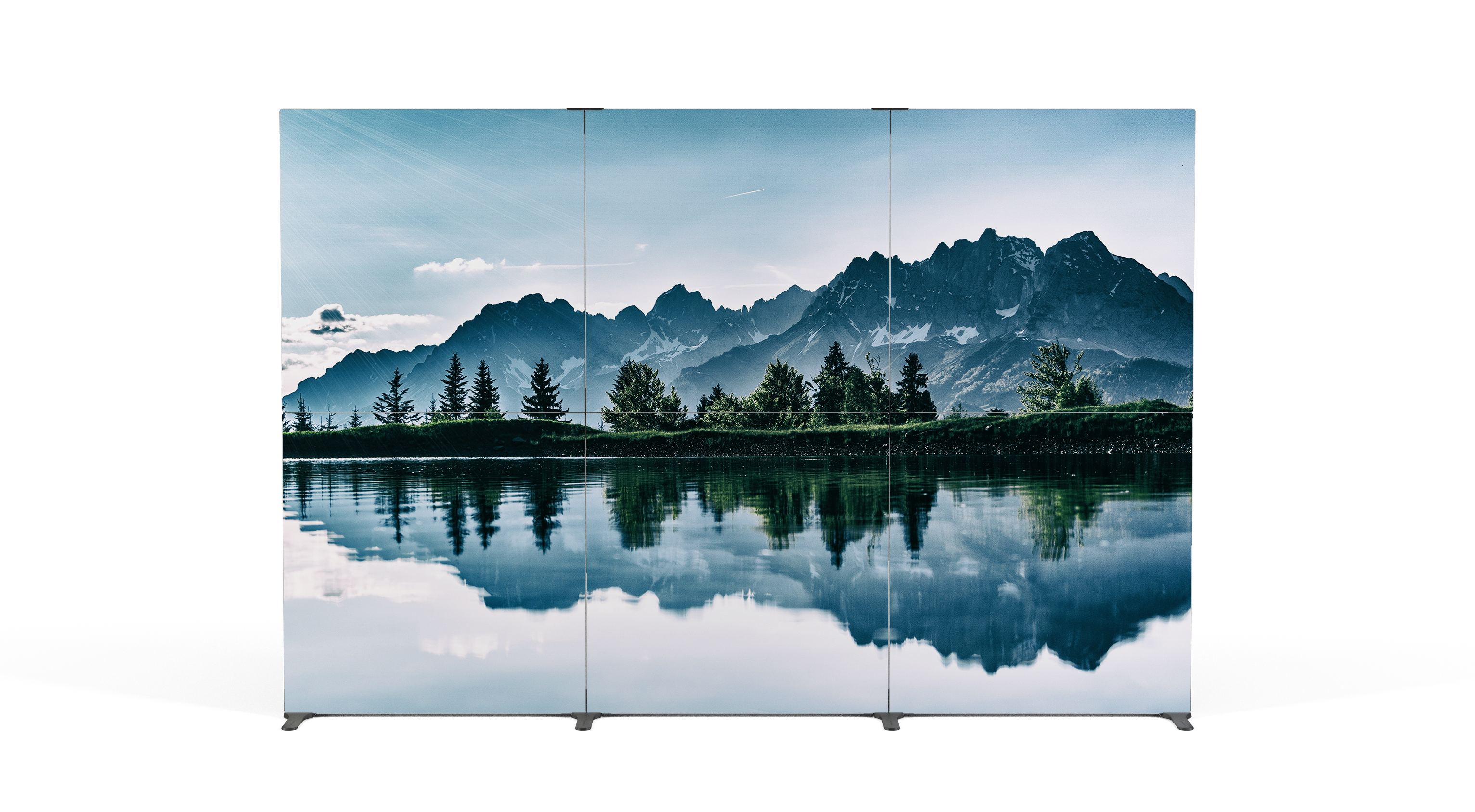 Bildvägg Flextile - 4 ramar