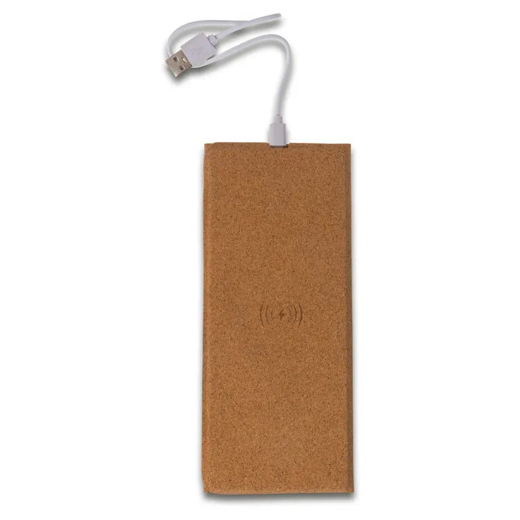 Musmatta i kork med trådlös laddning 5W med tryck