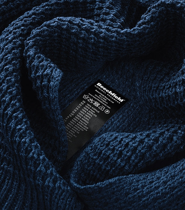 Classic Waffle Knit Scarf