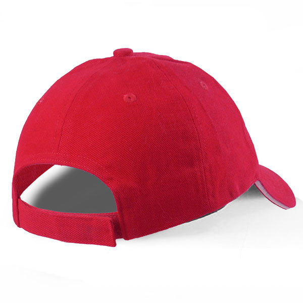 Keps Nevada i borstad bomullstwill